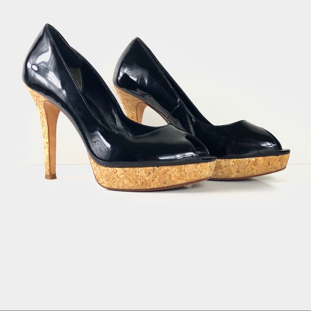 Cole Haan Nike Air Mariela Peep Toe Heels